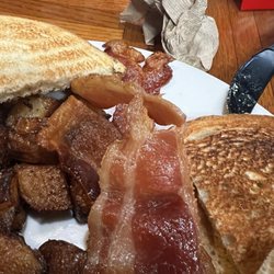 Undercooked bacon