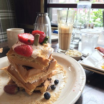 Dinerbar - Breakfast waffle cake! - Diners Near Me - Rego Park, New York Dinerbar - Breakfast waffle cake! - Diners Near Me - Rego Park, New York