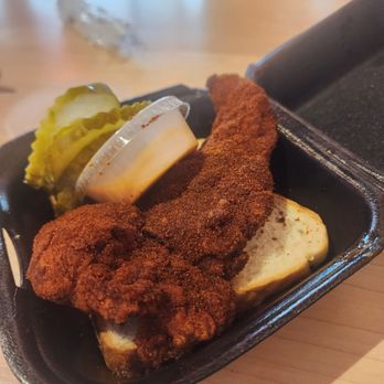 Dave's Hot Chicken - $4.69 Single Tender - Reaper - Chicken Shop Near Me - Tampa, Florida Dave's Hot Chicken - $4.69 Single Tender - Reaper - Chicken Shop Near Me - Tampa, Florida