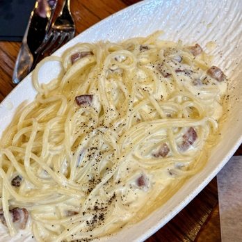 Taverna - Spaghetti carbonara - Pizza Near Me - Plano, Texas