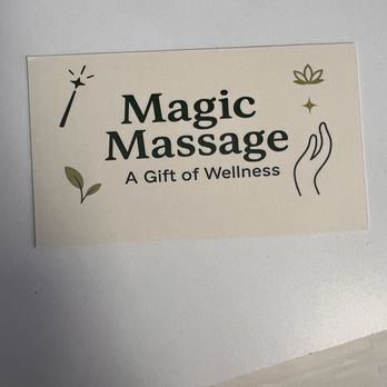 Magic Massage - Business card - Massage Therapy Near Me - Georgetown, Texas Magic Massage - Business card - Massage Therapy Near Me - Georgetown, Texas