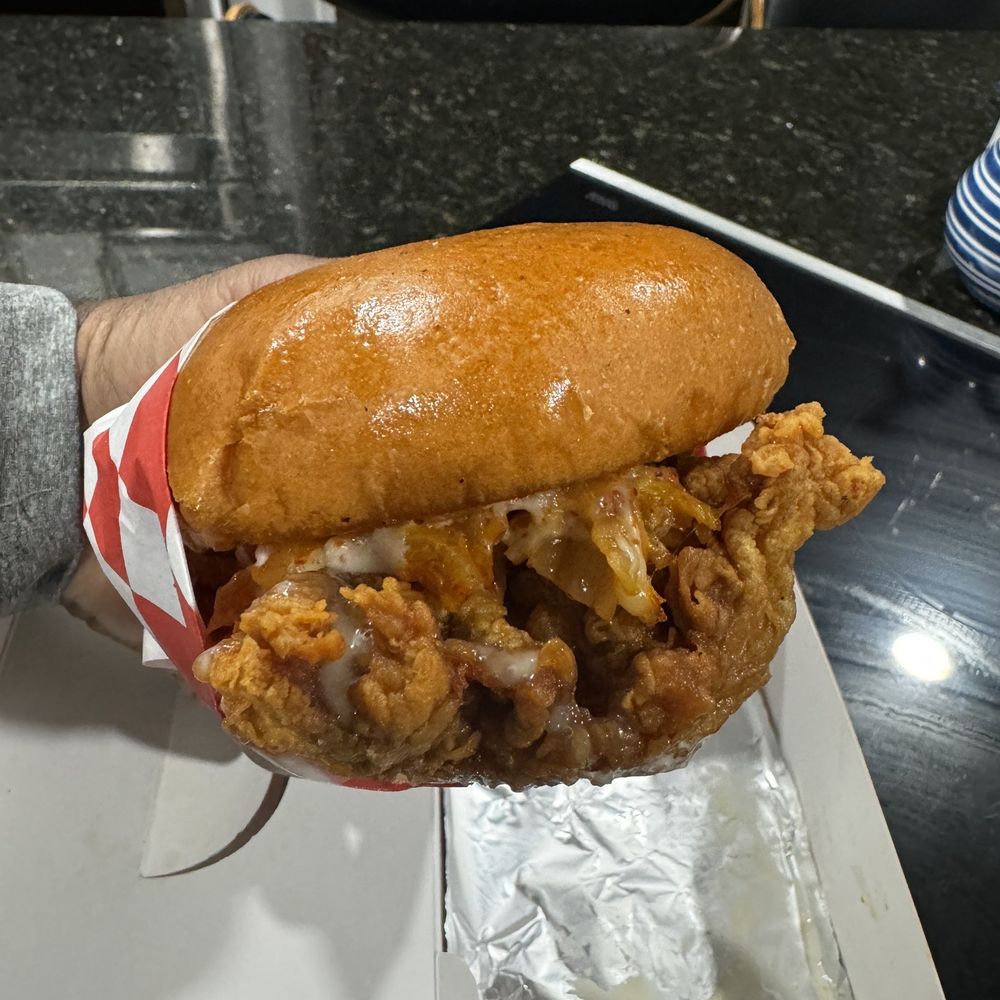 Mighty Chick Sando - Kimchi Cheese SANDO - Chicken Wings Near Me - Bedford, Texas