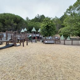 View from big kid swings.