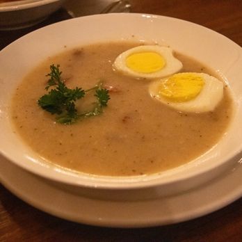 Staropolska Restaurant - Sour Rye Soup (zurek) - Polish Near Me - Chicago, Illinois Staropolska Restaurant - Sour Rye Soup (zurek) - Polish Near Me - Chicago, Illinois