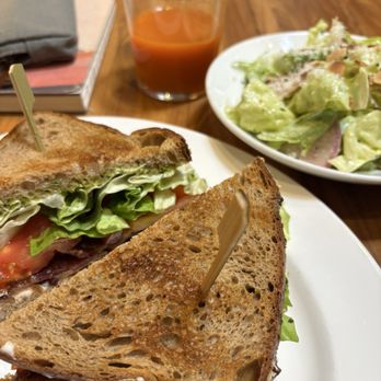 Alma - BLT, side salad, hand squeeze juice. Healthy and absolutely delicious. - Cafes Near Me - Minneapolis, Minnesota Alma - BLT, side salad, hand squeeze juice. Healthy and absolutely delicious. - Cafes Near Me - Minneapolis, Minnesota