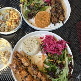 Shish platters
