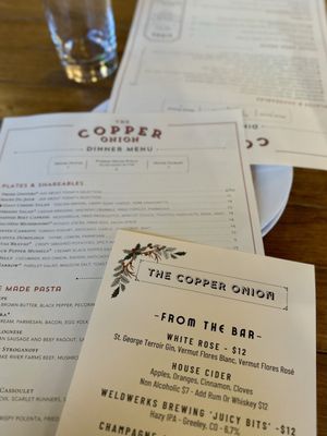 Menu photo 7 The Copper Onion Salt Lake City, UT Menu photo 7 The Copper Onion Salt Lake City, UT