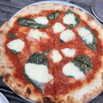 Ponysaurus Brewing - Margherita Pie Base - Pizza Near Me - Wilmington, North Carolina Ponysaurus Brewing - Margherita Pie Base - Pizza Near Me - Wilmington, North Carolina