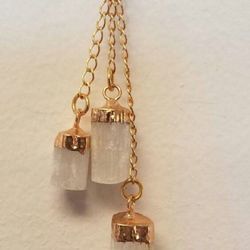 Life is a Gem - Delicate Selenite necklace