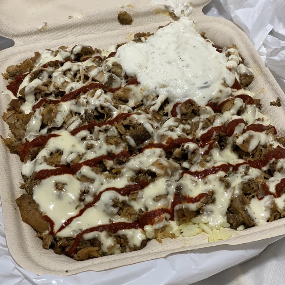 Chicken shawarma platter Chicken shawarma platter