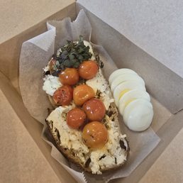 Tomato & Goat Cheese Toast, add egg Tomato & Goat Cheese Toast, add egg