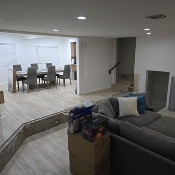 Shake Rattle And Stage - Open dining room, floorings coming next. - Home Staging Near Me - Santa Monica, California Shake Rattle And Stage - Open dining room, floorings coming next. - Home Staging Near Me - Santa Monica, California