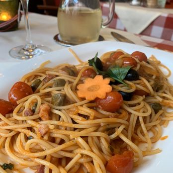 Pizzeria-Tivoli - Spaghetti Puttanesca - Pizza Near Me - Bonn, NW Pizzeria-Tivoli - Spaghetti Puttanesca - Pizza Near Me - Bonn, NW