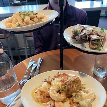 WildFin American Grill - Beaverton - Seafood WildFin Appetizer Tower - Bars Near Me - Beaverton, Oregon