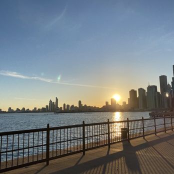 Navy Pier - Sunset so pretty - Landmarks & Historical Buildings Near Me - Chicago, Illinois