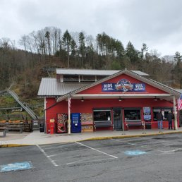 Exterior outside entrance of Smoky Mountain Alpine Coaster - Pigeon Forge, Tennessee Exterior outside entrance of Smoky Mountain Alpine Coaster - Pigeon Forge, Tennessee