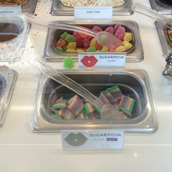 Pinkberry - Two types of Sugarpova candy - Ice Cream & Frozen Yogurt Near Me - Torrance, California Pinkberry - Two types of Sugarpova candy - Ice Cream & Frozen Yogurt Near Me - Torrance, California