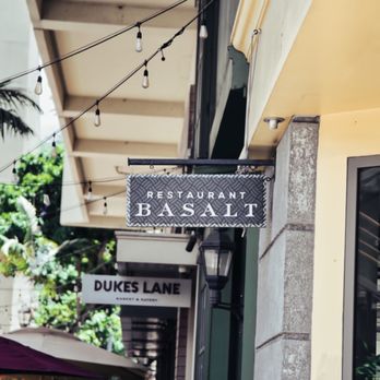 Basalt - Outside - New American Near Me - Honolulu, Hawaii