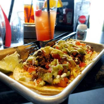 Topgolf - Super yummy Steak Tres Tacos with the world's driest lime! That lime wedge contained not a drop of juice! - Golf Near Me - Fishers, Indiana