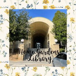 Home Gardens Library - Home Gardens Library Entrance