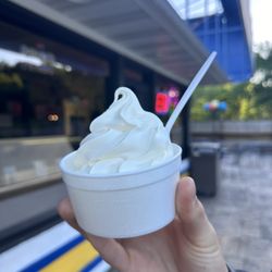 Putt Around - Vanilla soft serve in a cup