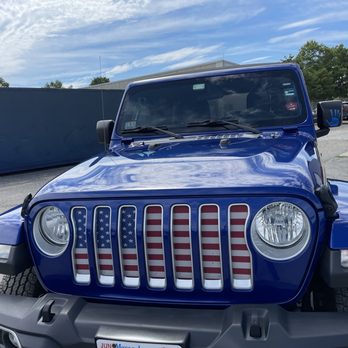 Angels Touch Auto Body & Detail - Front of the JL is spotless. All the exterior, tires are shining. - Body Shops Near Me - Bourne, Massachusetts Angels Touch Auto Body & Detail - Front of the JL is spotless. All the exterior, tires are shining. - Body Shops Near Me - Bourne, Massachusetts