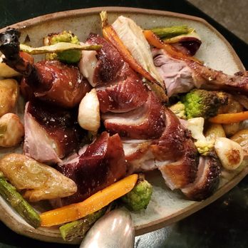 The Morris - Smoked duck: root vegetables ($80 Half duck) - New American Near Me - San Francisco, California The Morris - Smoked duck: root vegetables ($80 Half duck) - New American Near Me - San Francisco, California