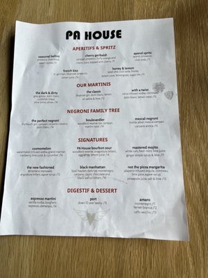 Menu photo 4 PA House Hellertown, PA