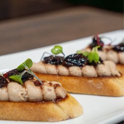 Wine Experience Dana Point - Duck mousse crostini