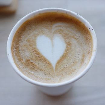 Olive Coffee - a cup of cappuccino with a heart in the foam - Coffee & Tea Near Me - New York, New York
