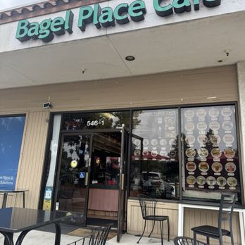 Bagel Place Cafe - Outside - Bagels Near Me - Sunnyvale, California