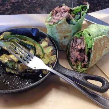 Fork & Fig - Steak wrap with zucchini---delicious! - Burgers Near Me - Albuquerque, New Mexico