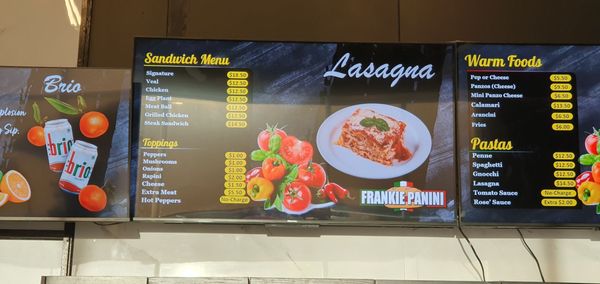 Menu photo 1 Frankie Panini Aurora, ON