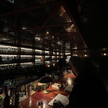 Watertrade - Inside, very sultry low light vibes - Bars Near Me - Austin, Texas