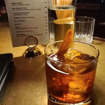 The Airliner - Old fashioned - Wine Bars Near Me - Los Angeles, California