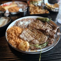 Prime Ribeye Carne Asada Al Pastor Burger Choose Mix & Match Combo (Pick Two) Chimichangas and Enchiladas Prime Ribeye Carne Asada Al Pastor Burger Choose Mix & Match Combo (Pick Two) Chimichangas and Enchiladas