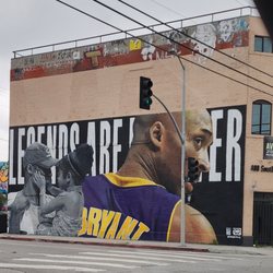 Kobe & Gianna Mural - Arts District - Kobe & Gianna Mural