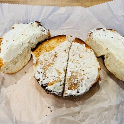 Empire Bagels - Toasted sesame with cream cheese
