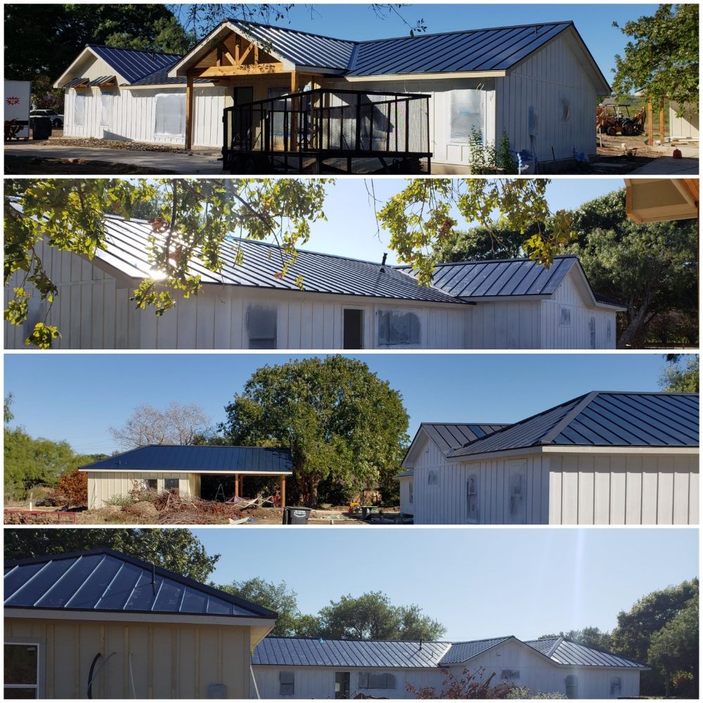 Slide of Velazquez metal roofing