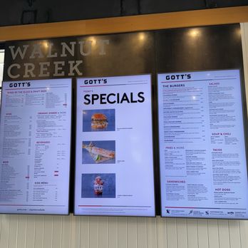 Gott's Roadside - Menu - Salad Near Me - Walnut Creek, California
