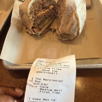 Hen & Heifer - The Narcissist burger - American Near Me - Pomona, California