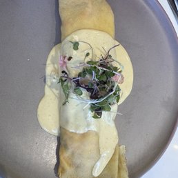 Scrambled crepe Scrambled crepe