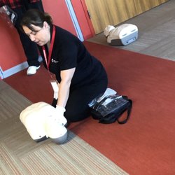 American Red Cross of Greater Indianapolis - Instructor providing guidance on what to do.