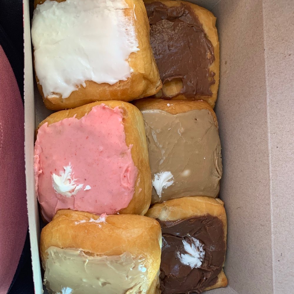 Square Donuts - a variety of frosted donuts in a box - Donuts Near Me - Terre Haute, Indiana Square Donuts - a variety of frosted donuts in a box - Donuts Near Me - Terre Haute, Indiana