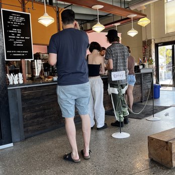 Forage Market - Busy register with line of customers. - Breakfast & Brunch Near Me - Portland, Maine