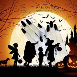 Natural Nails - Are you guys ready for Halloween? 

#STBeauty
#NaturalNails
#NailsScituate