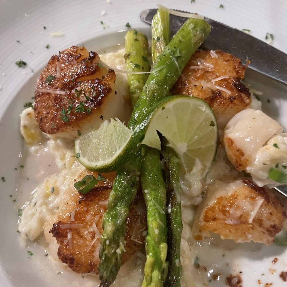 Elle & Jack's - Scallops cooked perfectly - American Near Me - Wheeling, West Virginia Elle & Jack's - Scallops cooked perfectly - American Near Me - Wheeling, West Virginia