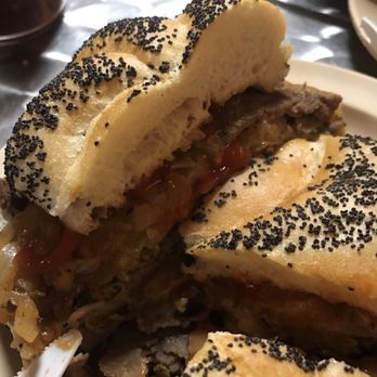 Donkey's Place - beautiful mess. cheesesteak w onions. - Cheesesteaks Near Me - Camden, New Jersey Donkey's Place - beautiful mess. cheesesteak w onions. - Cheesesteaks Near Me - Camden, New Jersey