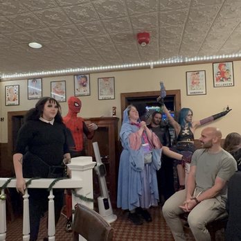 Magic Time Machine - Character severs singing their version of Happy Birthday. - Bars Near Me - Dallas, Texas Magic Time Machine - Character severs singing their version of Happy Birthday. - Bars Near Me - Dallas, Texas