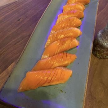X Sushi - Salmon nigiri - Sushi Bars Near Me - Winter Garden, Florida X Sushi - Salmon nigiri - Sushi Bars Near Me - Winter Garden, Florida